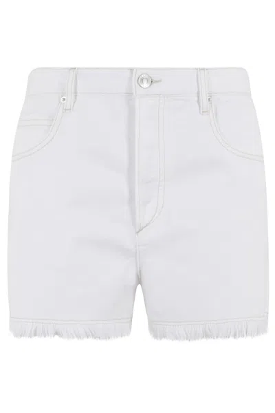 Isabel Marant Lesia Shorts In White