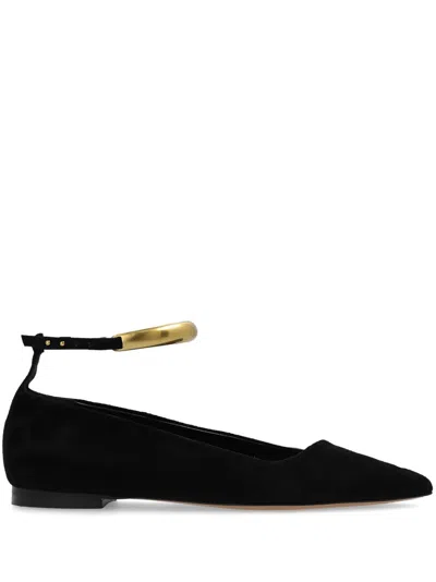 Isabel Marant Black Leanor Ballerina Flats