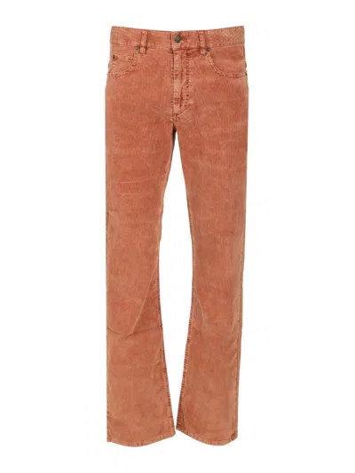 Isabel Marant Lewys 5 Pocket Denim Trousers Orange