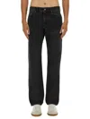 Isabel Marant Jorje-gb Straight Leg Corduroy Pants In Black