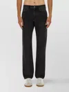 Isabel Marant Jorje-gb Straight Leg Corduroy Pants In Black