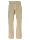 Isabel Marant Straight Leg Trousers Pockets In Brown
