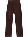 Isabel Marant Lewys Trousers In Burgundy