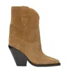 Isabel Marant Tan Leyane Low Boots In Brown