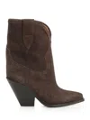 Isabel Marant Leyane-gz Ankle Texan Boot Boots Brown