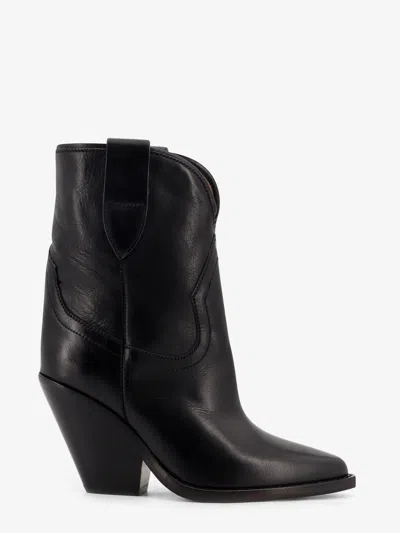 ISABEL MARANT LEYANE LEATHER BOOTS