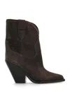 Isabel Marant Leyane-gz Ankle Texan Boot Boots Brown