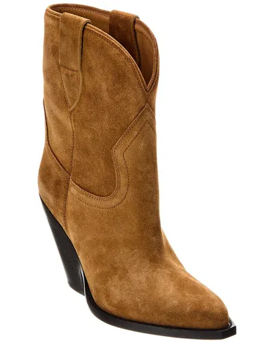 ISABEL MARANT LEYANE SUEDE COWBOY BOOT