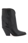 Isabel Marant Suede Leyane Ankle Boots 90 In Black