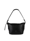 Isabel Marant Leyden Leather Shoulder Bag In Negro