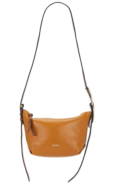 Isabel Marant Leyden Mini Leather Shoulder Bag In Black