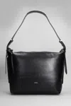 Isabel Marant Leyden Leather Shoulder Bag In Black