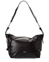 Isabel Marant Leyden Leather Shoulder Bag In Black