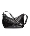 Isabel Marant Leyden Leather Shoulder Bag In Black