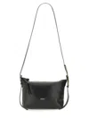 Isabel Marant Leyden Mini Black Leather Crossbody Bag In Black