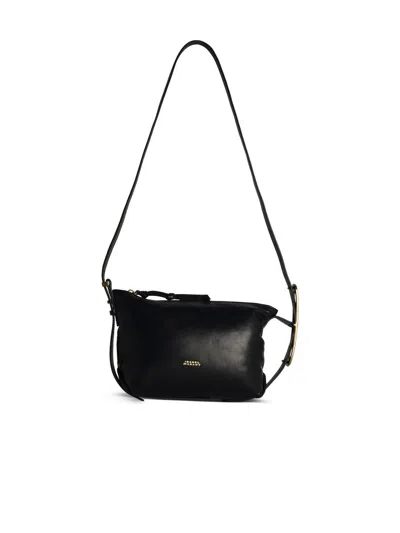 Isabel Marant 'leyden' Mini Black Leather Crossbody Bag