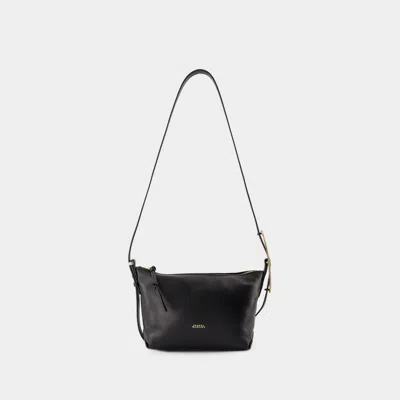 ISABEL MARANT LEYDEN MINI PURSE - ISABEL MARANT - LEATHER - BLACK