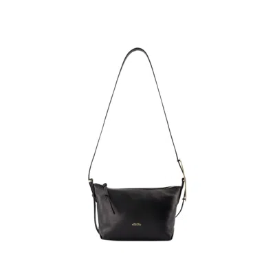 Isabel Marant Leyden Mini Purse - Leather - Black In White