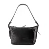 Isabel Marant Leyden Leather Shoulder Bag In Black
