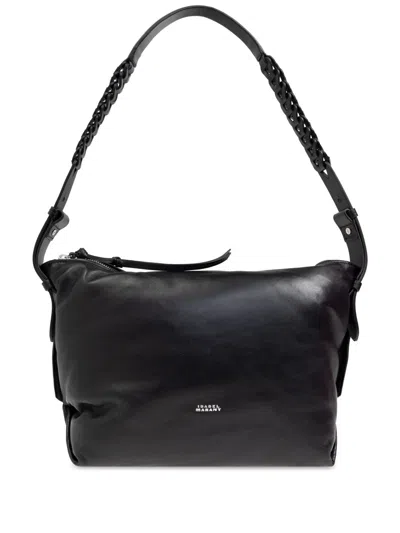 Isabel Marant Leyden Shoulder Bag In Black