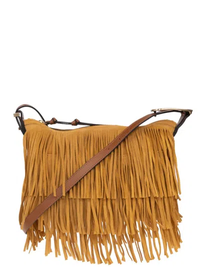 Isabel Marant Leyden Shoulder Bag In Brown