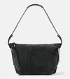 Isabel Marant Leyden Suede Shoulder Bag In Black