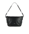 Isabel Marant Leyden Leather Shoulder Bag In Black