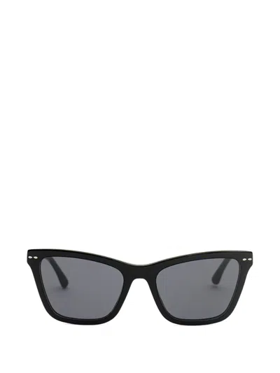 Isabel Marant Leyna-gd Cat-eye Sunglasses In Black