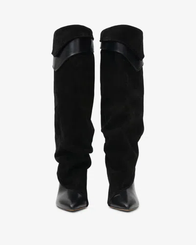 Isabel Marant Lezra High Boots In Black