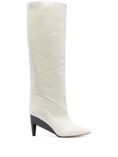 Isabel Marant Ririo Tall Boot In Wh