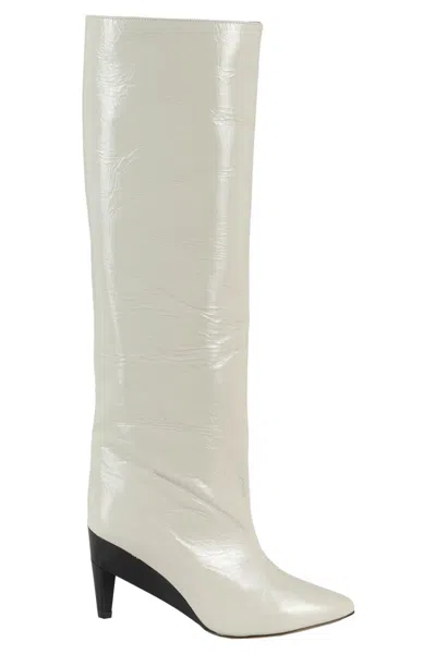 Isabel Marant Pointed Boots In White