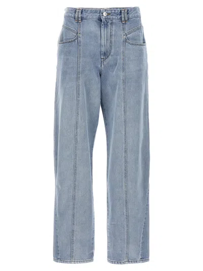 ISABEL MARANT LIGHT BLUE VETAN JEANS