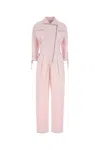 Isabel Marant Tuta Irianna In Cotone Rosa Chiaro Donna In Pink