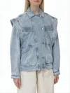 Isabel Marant Harmon Denim Jacket In Blue