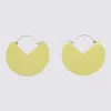 Isabel Marant Light Yellow And Silver '90 Earrings