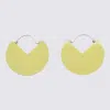 Isabel Marant Light Yellow And Silver '90 Earrings