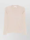 Isabel Marant Lightweight Knit Long Sleeve Pullover In Pink
