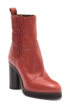Isabel Marant Lilde Chelsea Boot In Rust