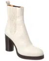 Isabel Marant Lilde Leather Boot In White