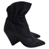 Isabel Marant Lileas Boots In Black Leather In Black