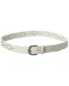 Isabel Marant Liliana Leather Belt In White