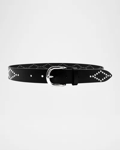 Isabel Marant Liliana Studded Leather Belt