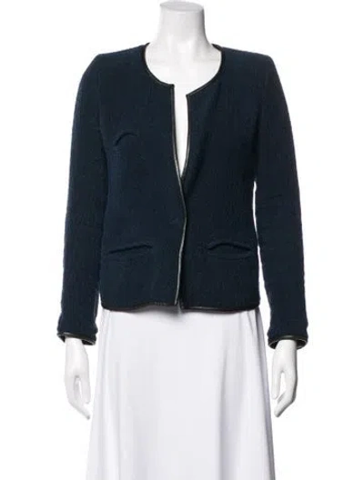 Pre-owned Isabel Marant Linen Jacket In Blue