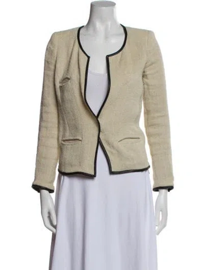 Pre-owned Isabel Marant Linen Jacket In Neutral