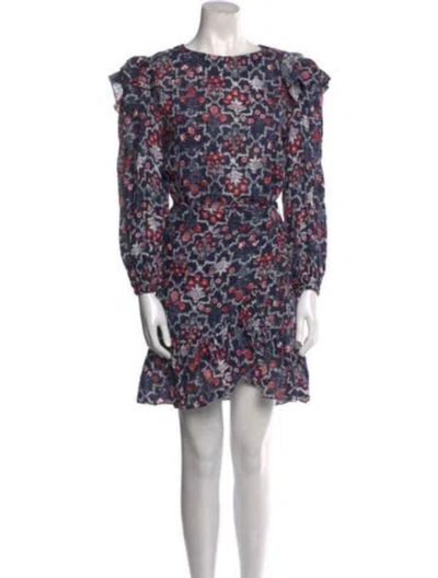 Pre-owned Isabel Marant Linen Knee-length Dress In Red