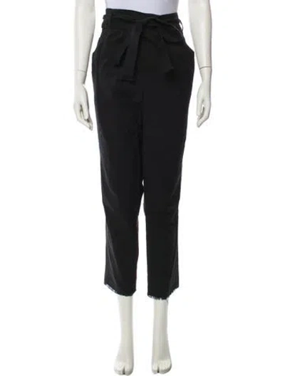 Pre-owned Isabel Marant Linen Straight Leg Pants In Multi