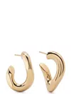 Isabel Marant Links Sculpted-hoop Earrings In Gold