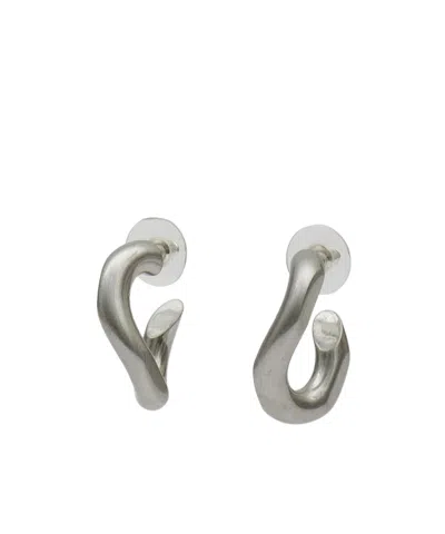 Isabel Marant Links Earrings In Gray