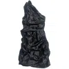 Isabel Marant Linn One-shoulder Ruched Mini Dress In Black Silk Blend In Black