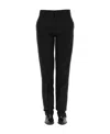 Isabel Marant Straight Leg Trousers With Pockets And Crease In Black